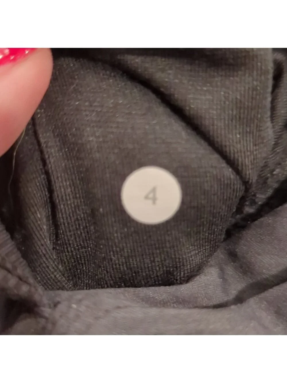 Lululemon Studio Crop Black EUC
